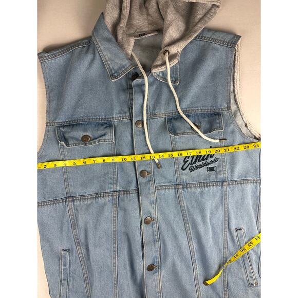 Original Ethik Embroided Denim Vest - Picture 7 of 8